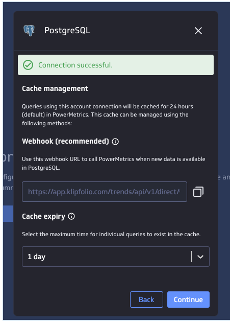 How to connect Klipfolio 5