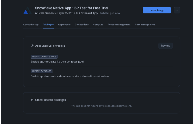Install Native Snowflake 1